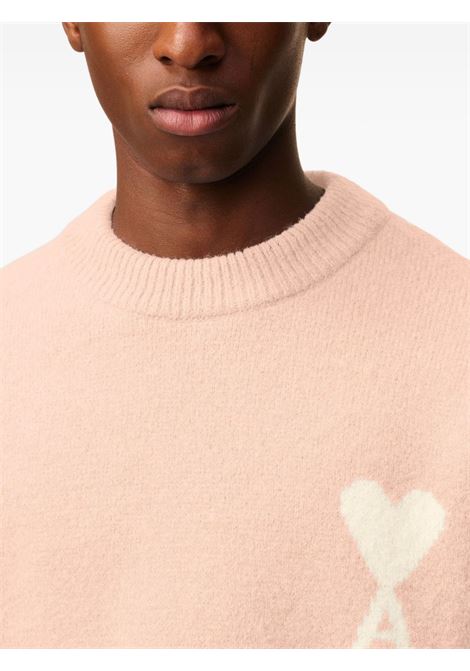 maglione adc unisex cipria AMI PARIS | UKS836.KN01356807